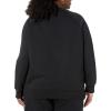imageAmazon Essentials Womens RelaxedFit Crewneck Pullover LongSleeve Sweatshirt Available in Plus SizeBlack