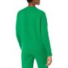 imageAmazon Essentials Womens RelaxedFit Crewneck Pullover LongSleeve Sweatshirt Available in Plus SizeGreen