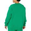 imageAmazon Essentials Womens RelaxedFit Crewneck Pullover LongSleeve Sweatshirt Available in Plus SizeGreen
