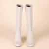 imageAmazon Essentials Womens Tall Heel BootGrey Faux Suede