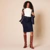 imageAmazon Essentials Womens Tall Heel BootGrey Faux Suede