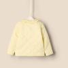 imageAmazon Essentials x Sofia Grainge Toddlers and Baby Girls Midweight Field Jacket with RuffleButter Yellow