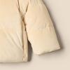 imageAmazon Essentials x Sofia Grainge Toddlers and Baby Girls Velour Puffer JacketLight Beige