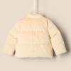 imageAmazon Essentials x Sofia Grainge Toddlers and Baby Girls Velour Puffer JacketLight Beige