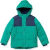 Green Navy Color Block