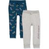 imageAmazon Essentials Disney  Marvel  Star Wars  Princess Girls and Toddlers Fleece Jogger Sweatpants Pack of 2Star Wars Logo Print