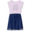imageAmazon Essentials Disney  Marvel  Star Wars Girls and Toddlers Knit ShortSleeve Tutu DressesDiscontinued ColorsDark Blue Purple Frozen Elsa  Olaf