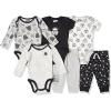 imageAmazon Essentials Disney  Marvel  Star Wars Unisex Babies 6Piece Outfit Set Pack of 6Star Wars Tiny Trooper