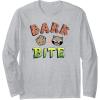 imageAmazon Essentials Guardians of the Galaxy Groot and Rocket Bark and Bite Long Sleeve TShirtHeather Grey