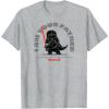 imageAmazon Essentials Mens Standing Darth Vader I Am Your Father TShirt Black SmallHeather Grey