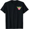 imageAmazon Essentials The Mandalorian Grogu Holding a Valentines Heart TShirtBlack