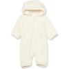imageAmazon Essentials Unisex Babies Sherpa Fleece Bunting SuitIvory