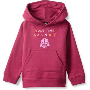 imageAmazon Essentials Disney  Marvel  Star Wars  Frozen  Princess Girls and Toddlers Fleece Pullover Hoodie SweatshirtStar Wars Rule the Galaxy