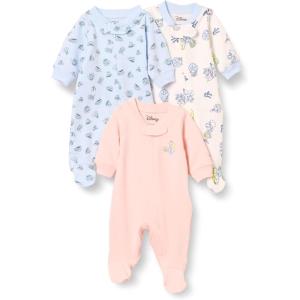 imageAmazon Essentials Disney  Star Wars  Princess Baby Girls Cotton Coveralls Pack of 3Alice Tea Party