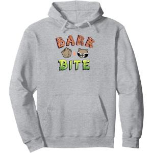 imageAmazon Essentials Guardians of the Galaxy Groot and Rocket Bark and Bite Pullover HoodieHeather Grey
