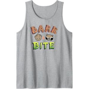 imageAmazon Essentials Guardians of the Galaxy Groot and Rocket Bark and Bite Tank TopHeather Grey