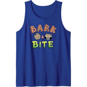 imageAmazon Essentials Guardians of the Galaxy Groot and Rocket Bark and Bite Tank TopRoyal Blue