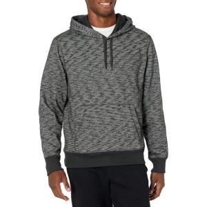 imageAmazon Essentials Mens Pullover Sweatshirt Hoodie Big ampamp Tall Options AvailableCharcoal Space Dye
