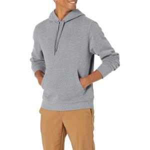 imageAmazon Essentials Mens Pullover Sweatshirt Hoodie Big ampamp Tall Options AvailableGrey Heather
