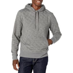 imageAmazon Essentials Mens Pullover Sweatshirt Hoodie Big ampamp Tall Options AvailableLight Grey Space Dye