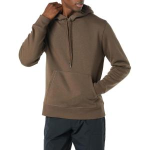imageAmazon Essentials Mens Pullover Sweatshirt Hoodie Big ampamp Tall Options AvailableMedium Brown
