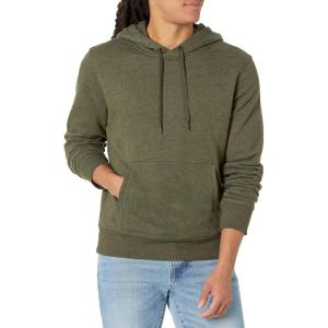 imageAmazon Essentials Mens Pullover Sweatshirt Hoodie Big ampamp Tall Options AvailableOlive Heather