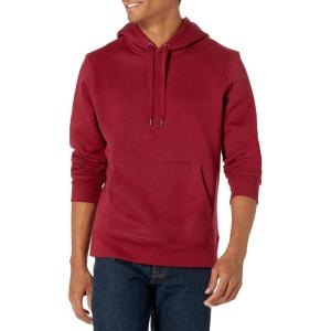 imageAmazon Essentials Mens Pullover Sweatshirt Hoodie Big ampamp Tall Options AvailableRed