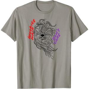 imageAmazon Essentials Star Wars Chewbacca Wookiee Hair Dont Care TShirtSlate Grey