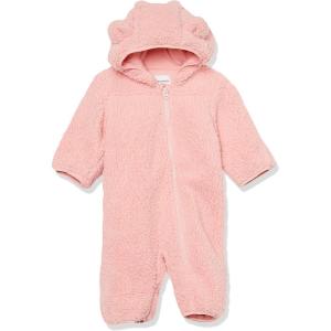 imageAmazon Essentials Unisex Babies Sherpa Fleece Bunting SuitBlush