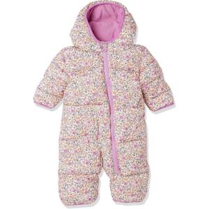 imageAmazon Essentials Unisex Babies WaterResistant Winter Puffer Bunting SuitIvory Delicate Floral