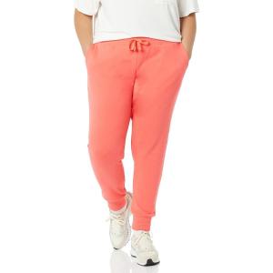 imageAmazon Essentials Womens Fleece Jogger Sweatpant Available in Plus SizeBright Pink