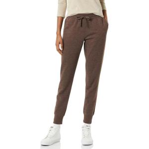 imageAmazon Essentials Womens Fleece Jogger Sweatpant Available in Plus SizeBrown Heather