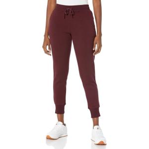imageAmazon Essentials Womens Fleece Jogger Sweatpant Available in Plus SizeBurgundy