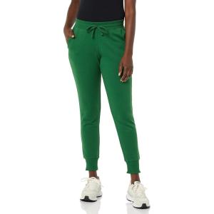 imageAmazon Essentials Womens Fleece Jogger Sweatpant Available in Plus SizeDark Green