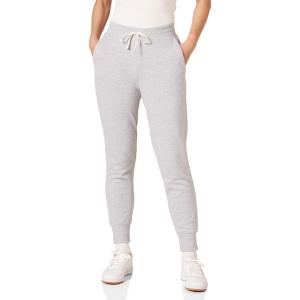 imageAmazon Essentials Womens Fleece Jogger Sweatpant Available in Plus SizeLight Grey Heather