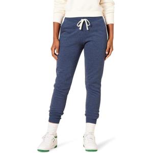 imageAmazon Essentials Womens Fleece Jogger Sweatpant Available in Plus SizeNavy Heather