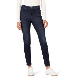 imageAmazon Essentials Womens MidRise Stretchy Skinny JeanDark Wash