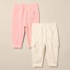 imageAmazon Essentials Baby Boys Cargo Joggers Pack of 2BeigePeach