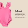 imageAmazon Essentials Baby Girls Frill OnePiece SwimsuitHot Pink
