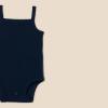 imageAmazon Essentials Baby Girls Sleeveless Bodysuits Pack of 3Oatmeal HeatherNavyDots