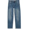 imageAmazon Essentials Boys Regular StraightFit JeansLight Wash