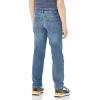 imageAmazon Essentials Boys Regular StraightFit JeansLight Wash