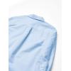 imageAmazon Essentials Boys Uniform Classic Fit LongSleeve Woven Oxford ShirtBlue