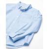 imageAmazon Essentials Boys Uniform Classic Fit LongSleeve Woven Oxford ShirtBlue