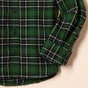imageAmazon Essentials Boys and Toddlers Flannel Button Down ShirtGreen