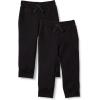 imageAmazon Essentials Boys and Toddlers Fleece Jogger Sweatpants MultipacksBlack