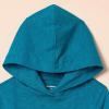 imageAmazon Essentials Boys and Toddlers Lightweight LongSleeve Hooded TShirt Pack of 2Teal BlueCamo