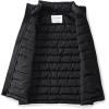 imageAmazon Essentials Boys and Toddlers Lightweight WaterResistant Packable Hooded Puffer VestBlack