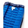 imageAmazon Essentials Boys and Toddlers Lightweight WaterResistant Packable Hooded Puffer VestBlue Camo