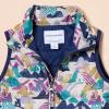 imageAmazon Essentials Boys and Toddlers Lightweight WaterResistant Packable Hooded Puffer VestEcru Purple Mountain